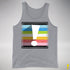 Queer Pride Flag Exclamation Point Premium Tank Top